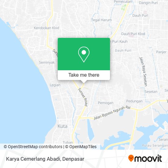 Karya Cemerlang Abadi map