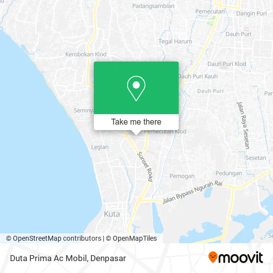 Duta Prima Ac Mobil map