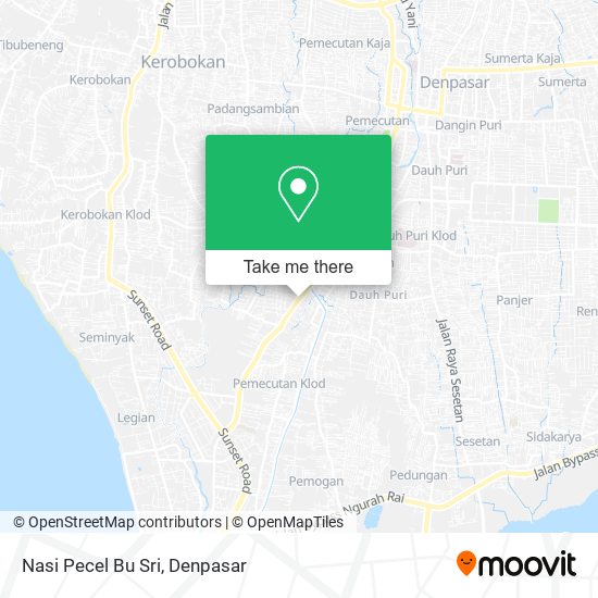 Nasi Pecel Bu Sri map