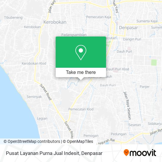 Pusat Layanan Purna Jual Indesit map