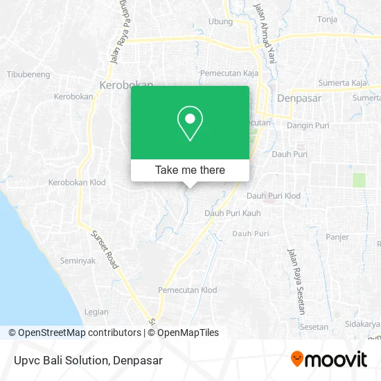 Upvc Bali Solution map