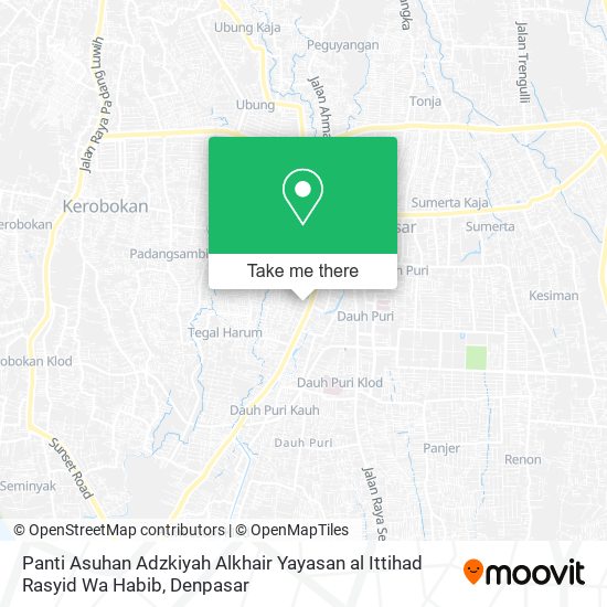 Panti Asuhan Adzkiyah Alkhair Yayasan al Ittihad Rasyid Wa Habib map