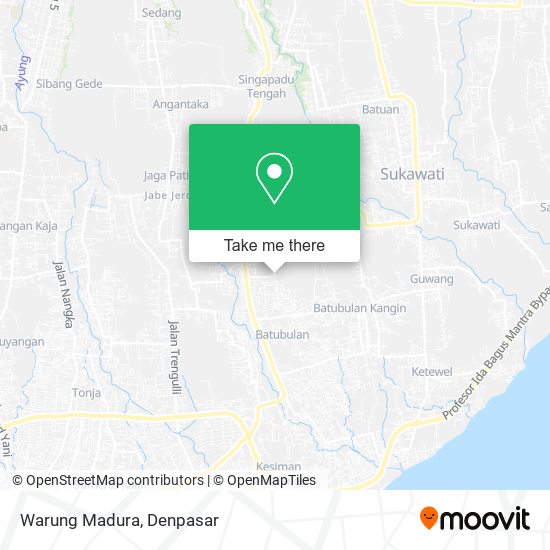 Warung Madura map