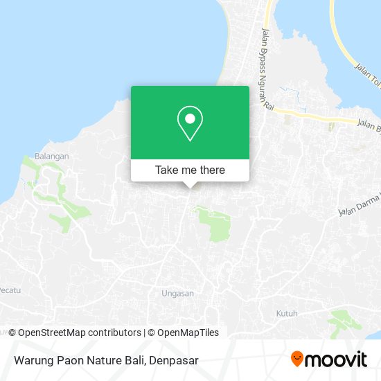 Warung Paon Nature Bali map
