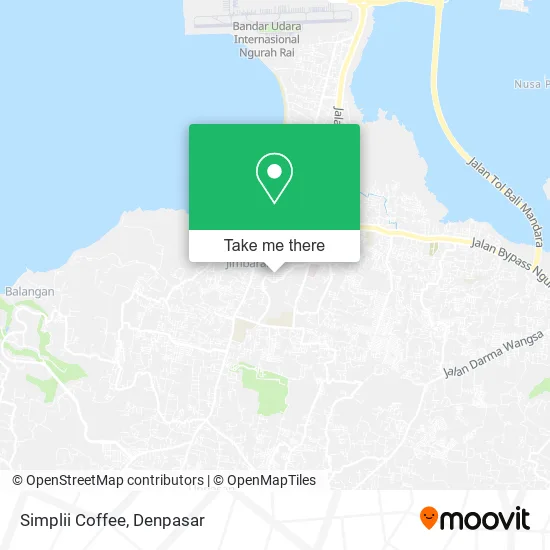 Simplii Coffee map