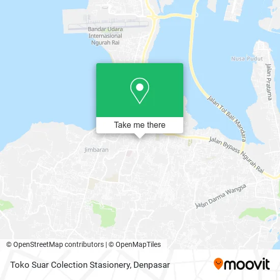 Toko Suar Colection Stasionery map