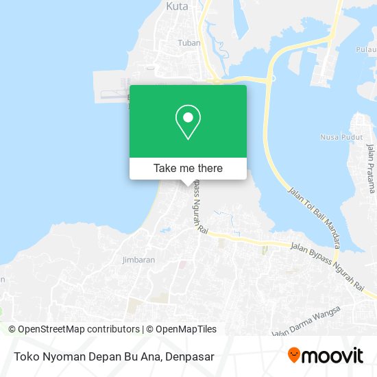 Toko Nyoman Depan Bu Ana map