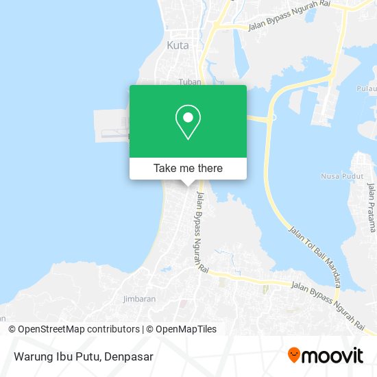 Warung Ibu Putu map