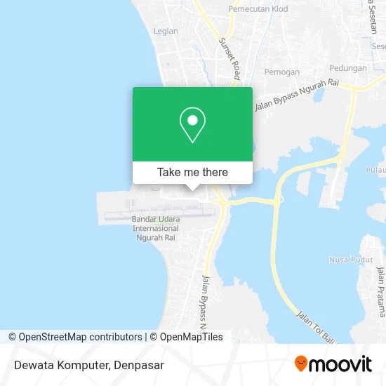 Dewata Komputer map
