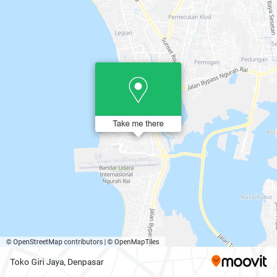 Toko Giri Jaya map