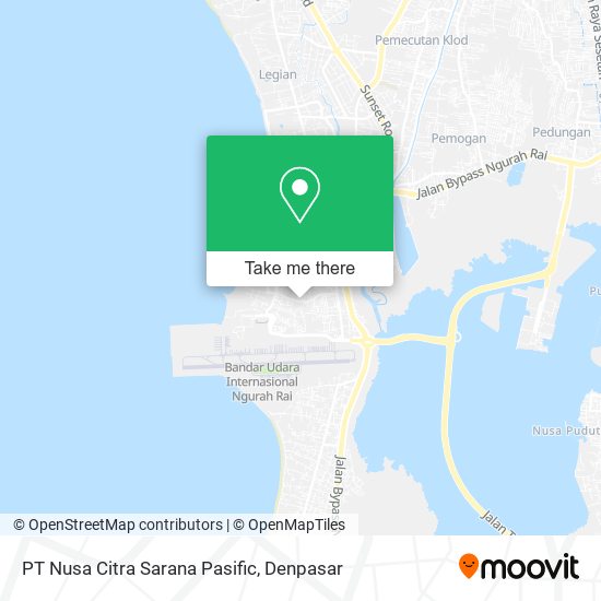 PT Nusa Citra Sarana Pasific map