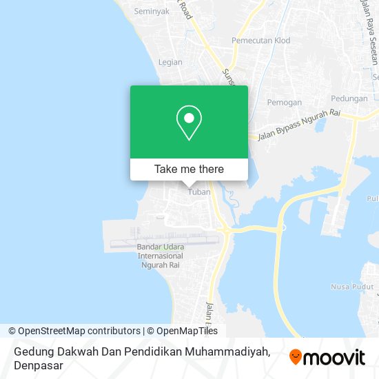 Gedung Dakwah Dan Pendidikan Muhammadiyah map