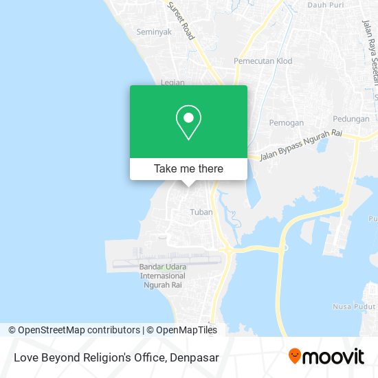 Love Beyond Religion's Office map