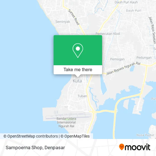 Sampoerna Shop map