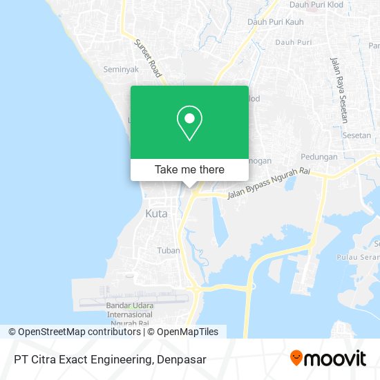 PT Citra Exact Engineering map