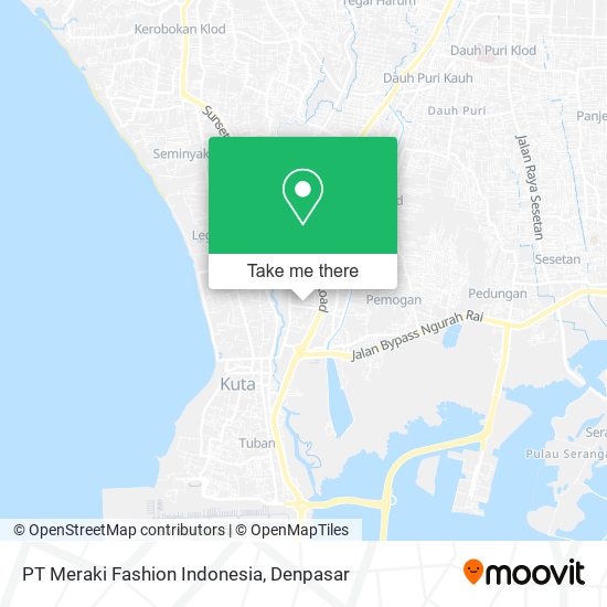 PT Meraki Fashion Indonesia map