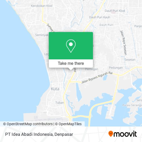 PT Idea Abadi Indonesia map