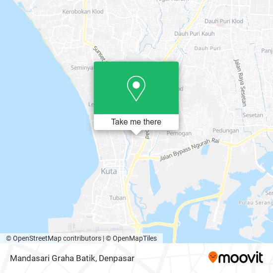 Mandasari Graha Batik map