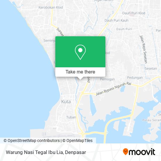 Warung Nasi Tegal Ibu Lia map
