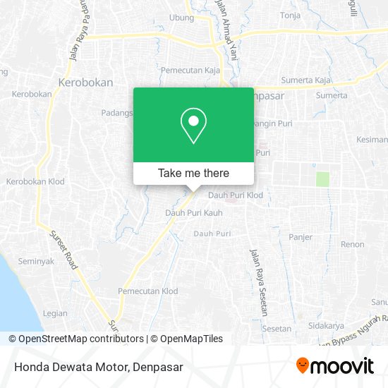 Honda Dewata Motor map