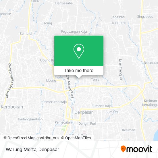 Warung Merta map