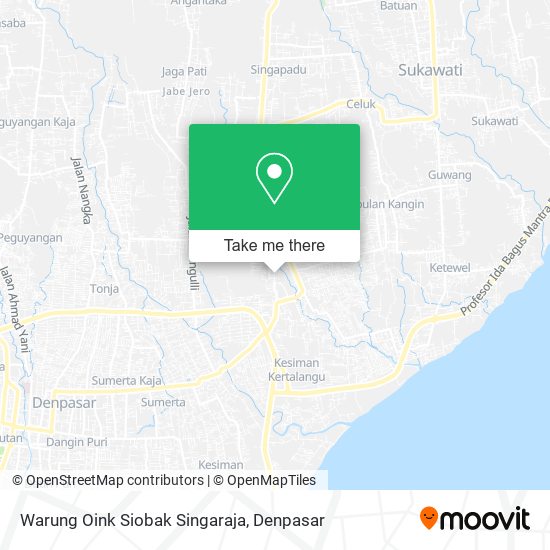 Warung Oink Siobak Singaraja map