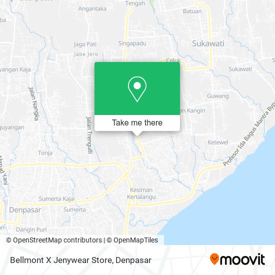 Bellmont X Jenywear Store map