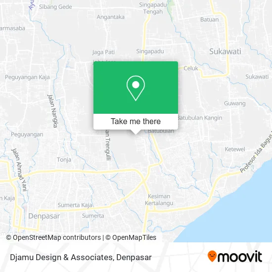 Djamu Design & Associates map