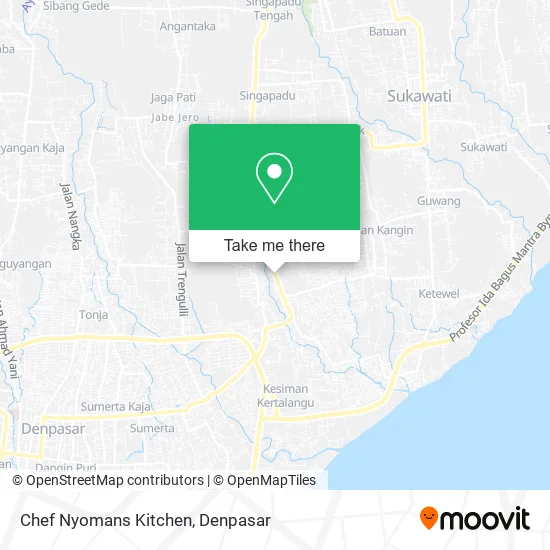 Chef Nyomans Kitchen map