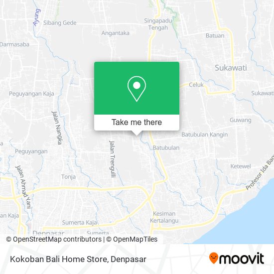 Kokoban Bali Home Store map