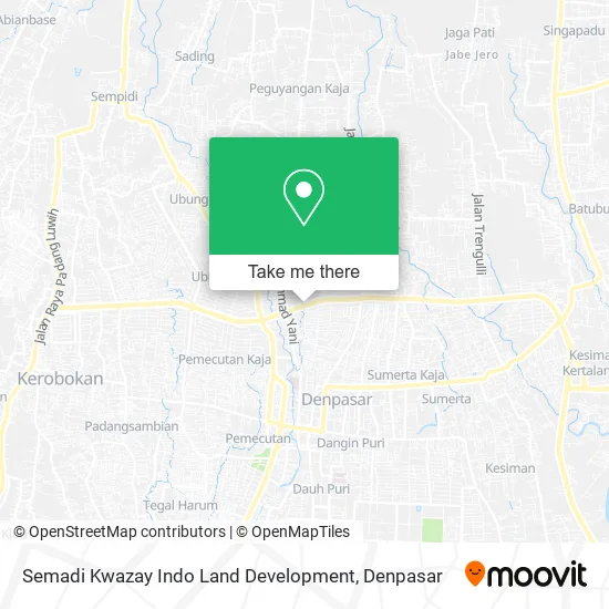 Semadi Kwazay Indo Land Development map