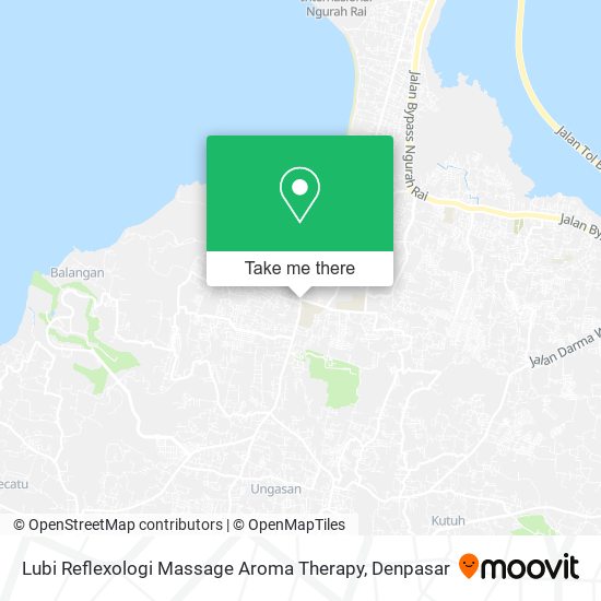 Lubi Reflexologi Massage Aroma Therapy map