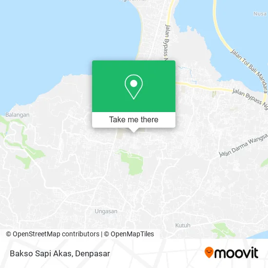 Bakso Sapi Akas map