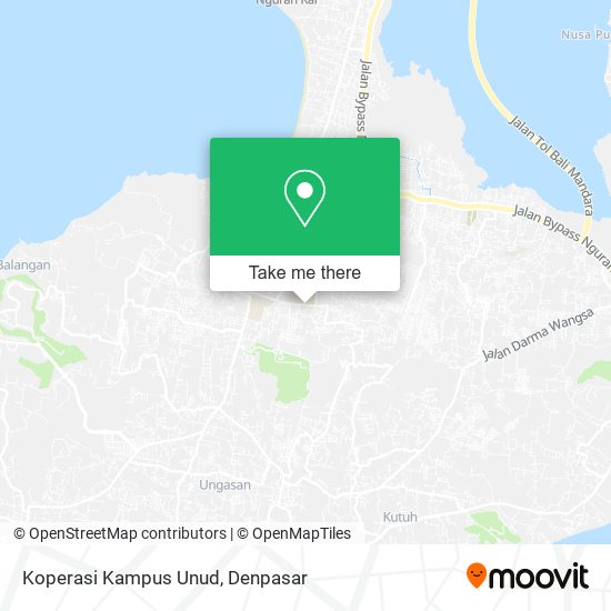 Koperasi Kampus Unud map