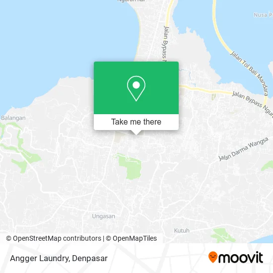 Angger Laundry map