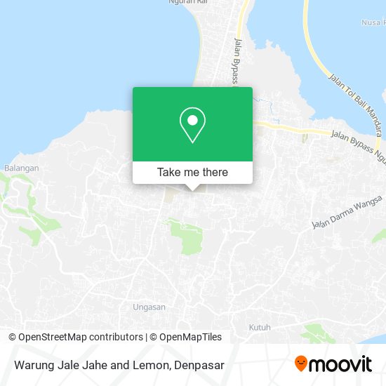 Warung Jale Jahe and Lemon map