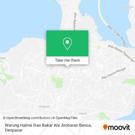 Warung Halme Ikan Bakar Ala Jimbaran Benoa map