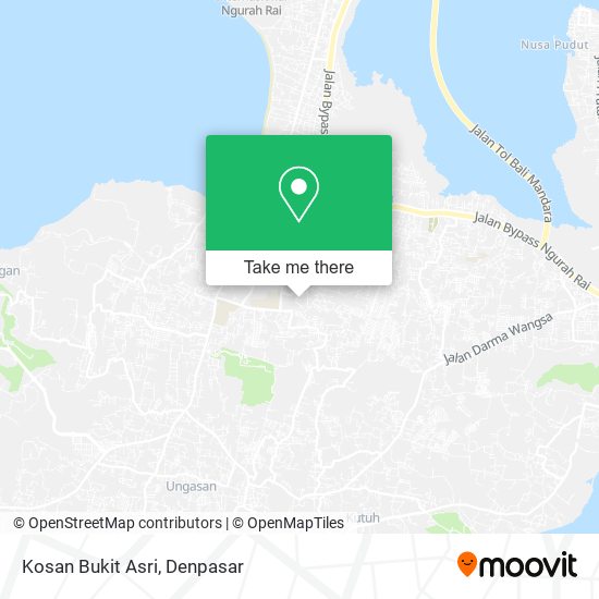 Kosan Bukit Asri map