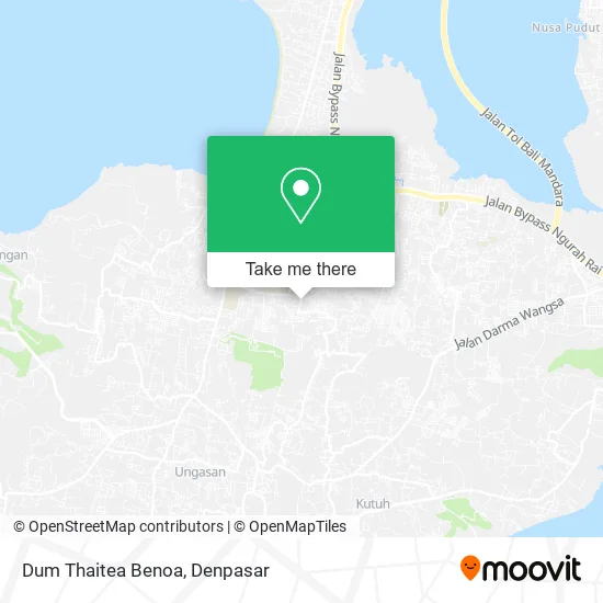 Dum Thaitea Benoa map