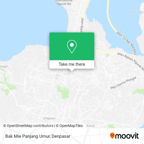 Bak Mie Panjang Umur map