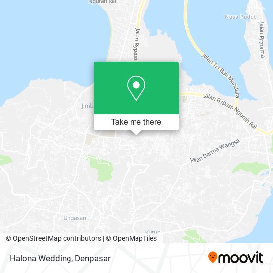 Halona Wedding map