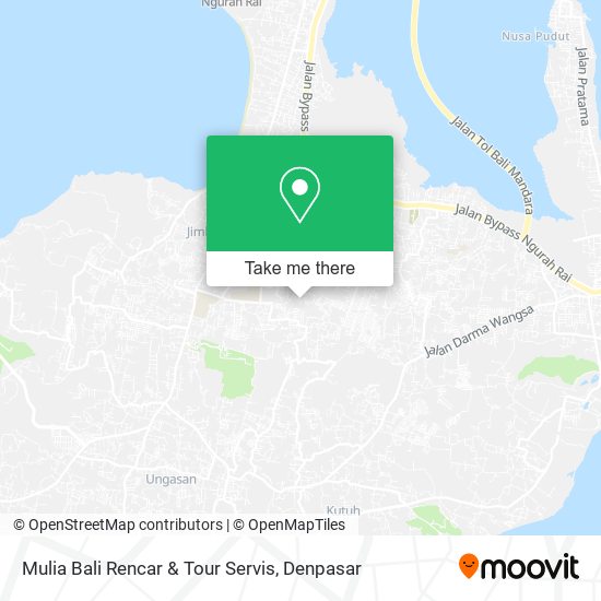 Mulia Bali Rencar & Tour Servis map