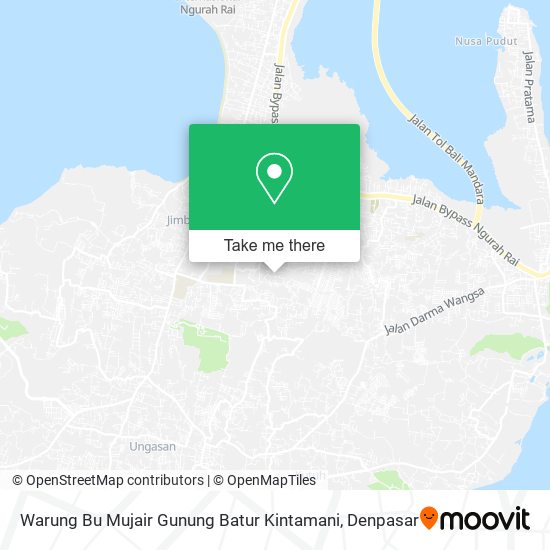 Warung Bu Mujair Gunung Batur Kintamani map