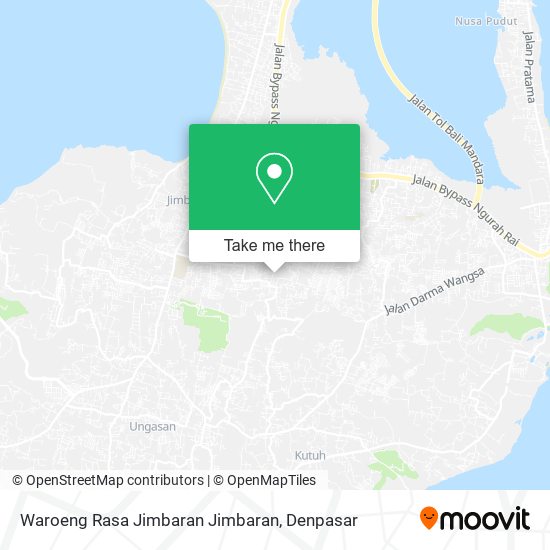 Waroeng Rasa Jimbaran Jimbaran map