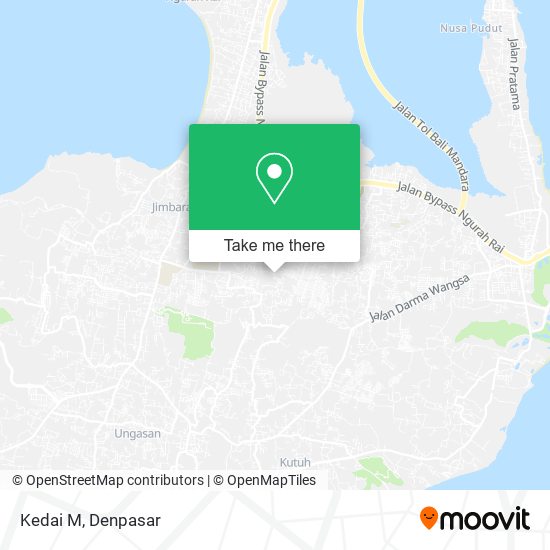 Kedai M map