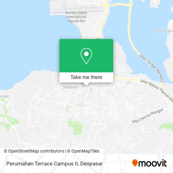 Perumahan Terrace Campus II map