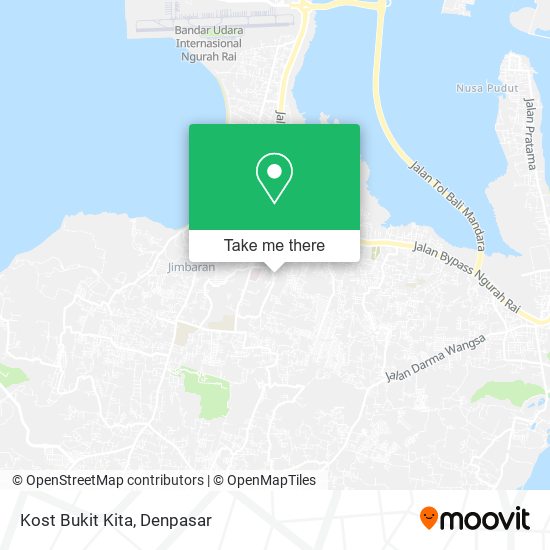 Kost Bukit Kita map