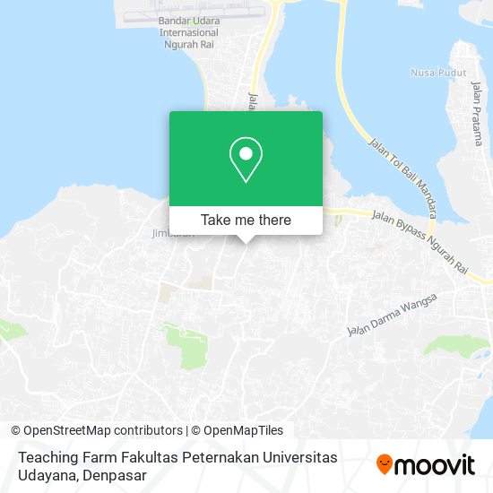 Teaching Farm Fakultas Peternakan Universitas Udayana map