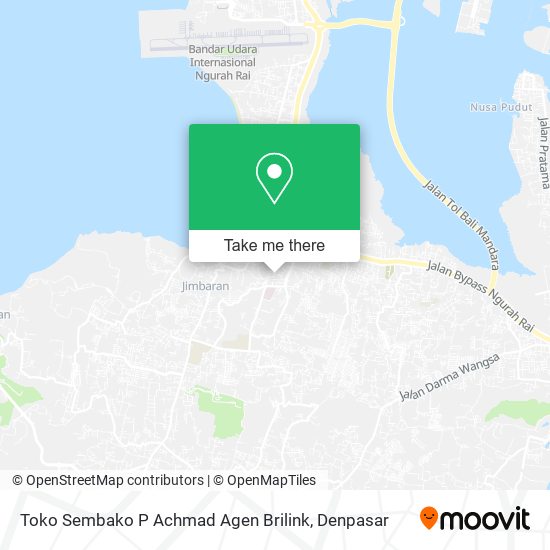 Toko Sembako P Achmad Agen Brilink map