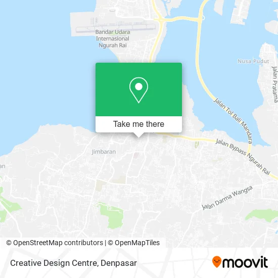 Creative Design Centre map